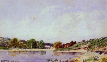 ポール・ギグー Painting - デュランス川の曲がりくねった風景 ポール・カミーユ・ギグー